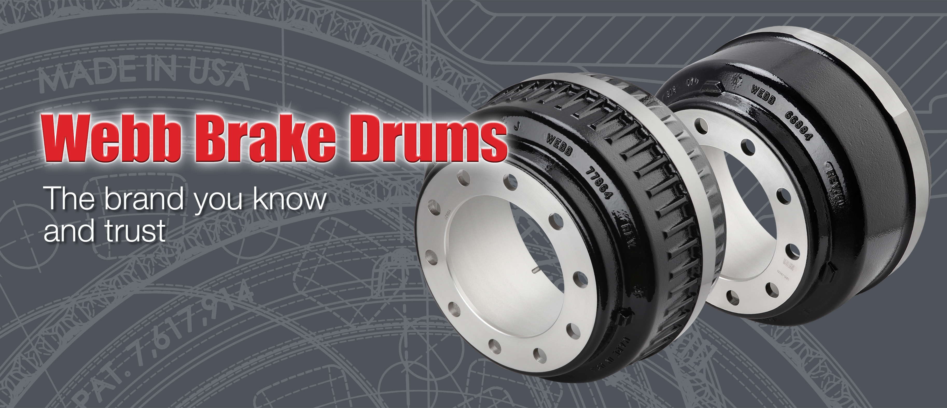 Webb Wheel Brakedrums Hubs Rotors
